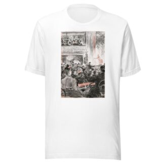 Café-Concert At La Scala, Paris by Jean François Raffaëlli T-Shirt