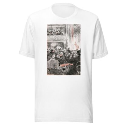 Café-Concert At La Scala, Paris by Jean François Raffaëlli T-Shirt