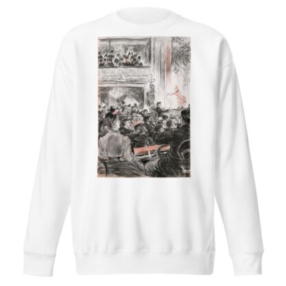 Café-Concert At La Scala, Paris by Jean François Raffaëlli Sweatshirt