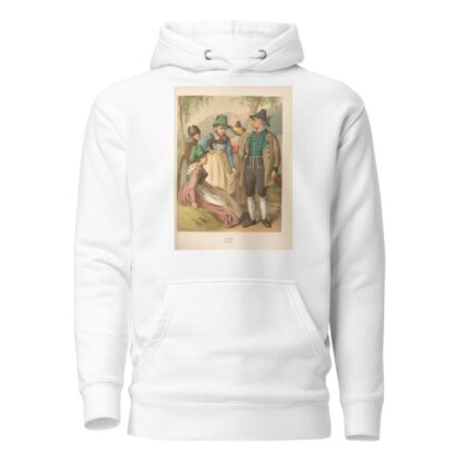 Deutsche Volkstrachten Pl.39 by Albert Kretschmer Hoodie