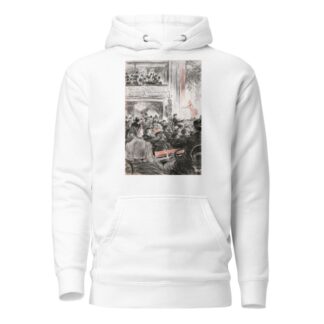 Café-Concert At La Scala, Paris by Jean François Raffaëlli Hoodie