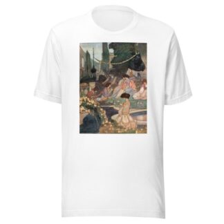 The Palace Of Sans-Souci by Charles Robinson T-Shirt