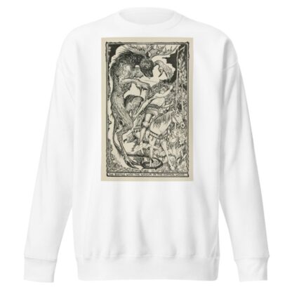 The battle with the Welwa in the Copper Wood by Henry Justice Ford Sweatshirt