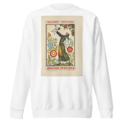 Russkii revoliutsionnyi plakat Pl.13 by Mikhail Mikhaĭlovich Cheremnykh Sweatshirt