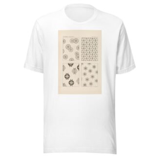 Outlines of ornament in the leading styles Pl.13 by George Ashdown Audsley T-Shirt