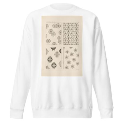 Outlines of ornament in the leading styles Pl.13 by George Ashdown Audsley Sweatshirt
