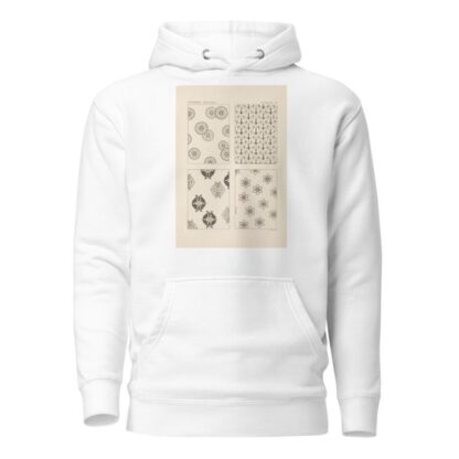 Outlines of ornament in the leading styles Pl.13 by George Ashdown Audsley Hoodie