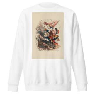 Vision d’un gros capitulard sur la route de V by Victor Coindre Sweatshirt
