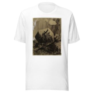 Quartiers de rocs jetés sur les arquebusiers de Munckholm by Georges Antoine Rochegrosse T-Shirt