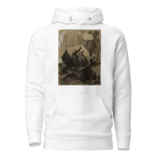 Quartiers de rocs jetés sur les arquebusiers de Munckholm by Georges Antoine Rochegrosse Hoodie
