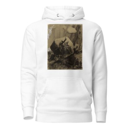 Quartiers de rocs jetés sur les arquebusiers de Munckholm by Georges Antoine Rochegrosse Hoodie