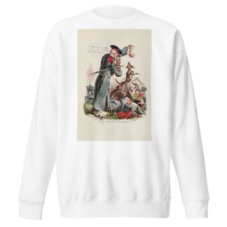 Leur tient-il la dragée haute by Victor Coindre Sweatshirt