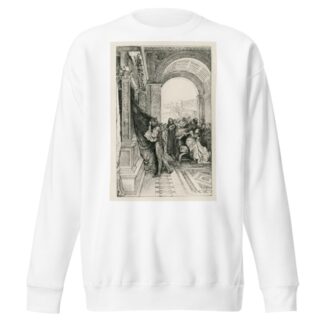 The casket scene, Merchant of Venice, III, 2 by Edwin Austin Abbey Sweatshirt
