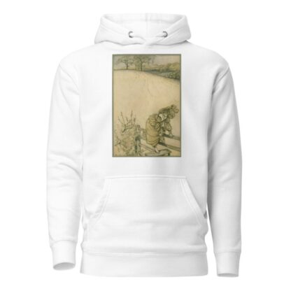 These stiles sadly bothered Odille. by Arthur Rackham Hoodie