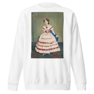 Portrait of an anonymous woman in pastoral dress by Anonymous Sweatshirt