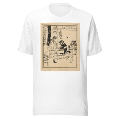 Twee meisjes doen een pop in bad by Nelly Spoor T-Shirt