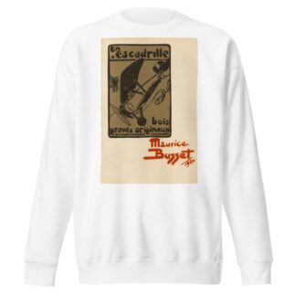 Avion de chasse Nieuport by Maurice Busset Sweatshirt