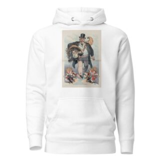 Commercial might versus divine right by Udo Keppler Hoodie