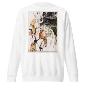 The water babies pl 5 by George Hand Wright Sweatshirt