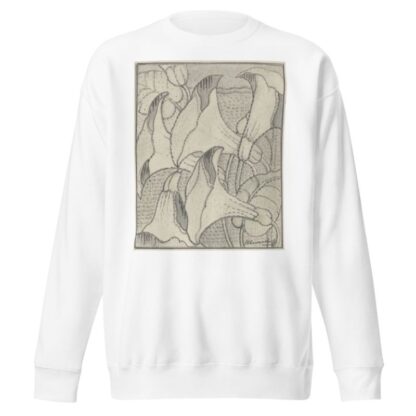 Ornament met lelies by Henri van Daalhoff Sweatshirt