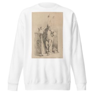 Soldier with A Pike by John Hamilton Mortimer Sweatshirt