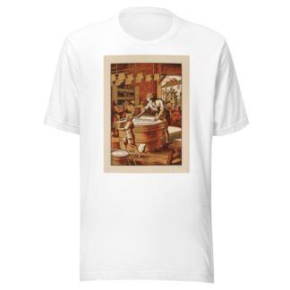 Fabrication de papier dans un atelier by Pichon T-Shirt