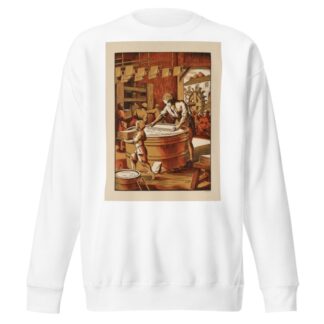 Fabrication de papier dans un atelier by Pichon Sweatshirt