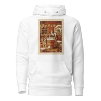 Fabrication de papier dans un atelier by Pichon Hoodie