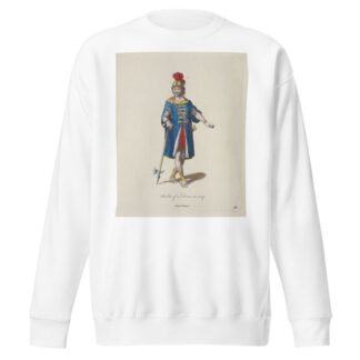 Habit of a Dane in 1017. Ancien Danois. by Charles Grignion Sweatshirt