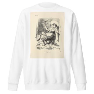 What next by Sir John Tenniel Sweatshirt