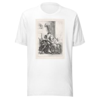 Hamlet and the Queen by Eugène Delacroix T-Shirt
