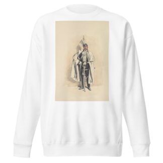 Pulk Ulanow, oficer w plaszczu 1815-1822 by Bronisław Gembarzewski Sweatshirt