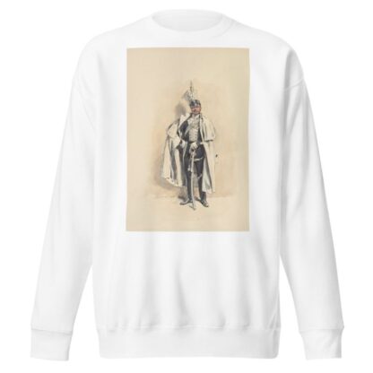Pulk Ulanow, oficer w plaszczu 1815-1822 by Bronisław Gembarzewski Sweatshirt