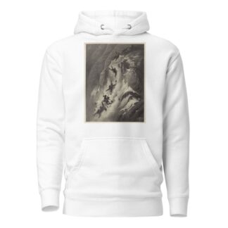 Ascension du Mont Cervin-14 Juillet 1865; La Chute by Gustave Doré Hoodie