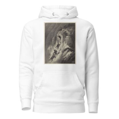Ascension du Mont Cervin-14 Juillet 1865; La Chute by Gustave Doré Hoodie
