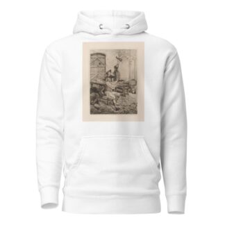 Les buveurs by Oreste Cortazzo Hoodie