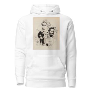 Olivier Métra Johann Strauss by André Gill Hoodie
