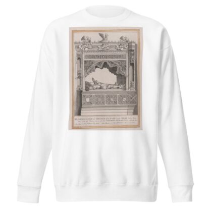 The Monument of Thomas Fiennes by James Lambert of Lewes Sweatshirt