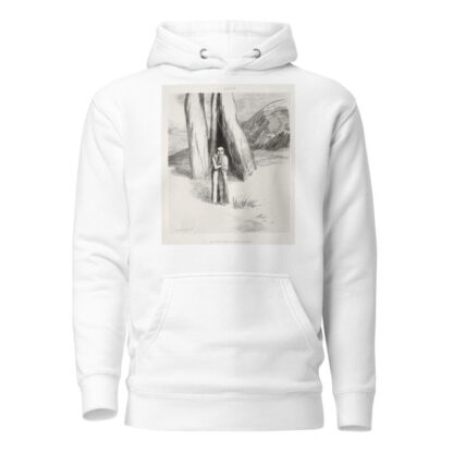A Madman in a Dismal Landscape by Odilon Redon Hoodie