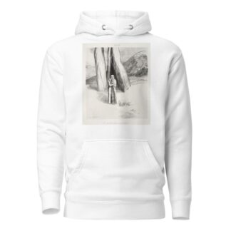 A Madman in a Dismal Landscape by Odilon Redon Hoodie