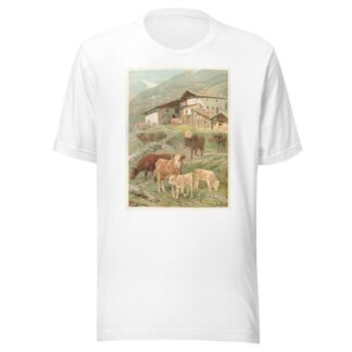 Durch die Welt voller Wonne und Jugendlust! Pl.08 by Ludwig Friedrich Göbelbecker T-Shirt