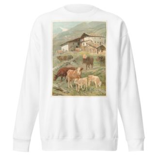 Durch die Welt voller Wonne und Jugendlust! Pl.08 by Ludwig Friedrich Göbelbecker Sweatshirt