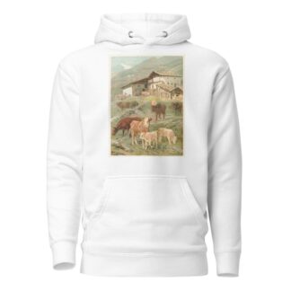 Durch die Welt voller Wonne und Jugendlust! Pl.08 by Ludwig Friedrich Göbelbecker Hoodie