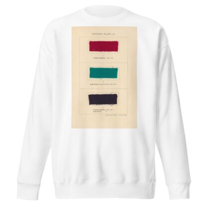 Textile Colour Mixing Pl.1 by David Paterson Sweatshirt