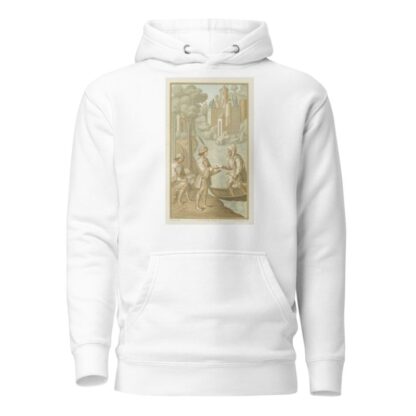 Léandre adresse un message d’amour a Hero by Claudius Joseph Ciappori Hoodie