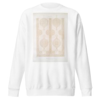 Arabesques; mosquée de Qaouâm el-Dyn by Émile Prisse d'Avennes Sweatshirt