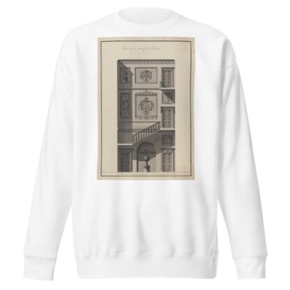 Headfort House, Ireland: Section of the Staircase by Robert Adam Sweatshirt
