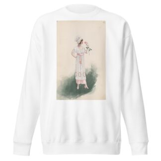 Woman’s costume by Will R. Barnes Sweatshirt