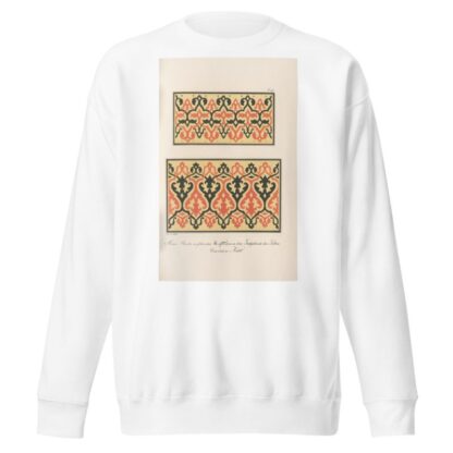 Marmor Bänder zivifchen den Wandflächen in dem Grabgebäude des Sultan Chairbeck zu Kairo by Friedrich Maximilian Hessemer Sweatshirt