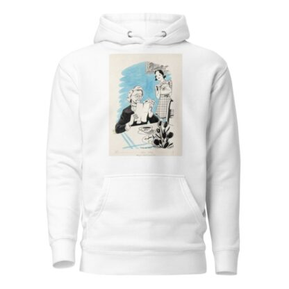 Oudere vrouw leest een brief by Eddy de Smet Hoodie